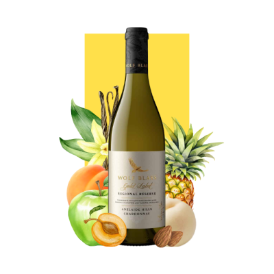 Wolf Blass Gold Label Adelaide Hills Chardonnay 2018 750ml