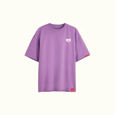 Periwinkle no rain no flower triple bear Tee