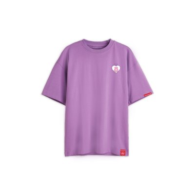Periwinkle no rain no flower triple bear Tee