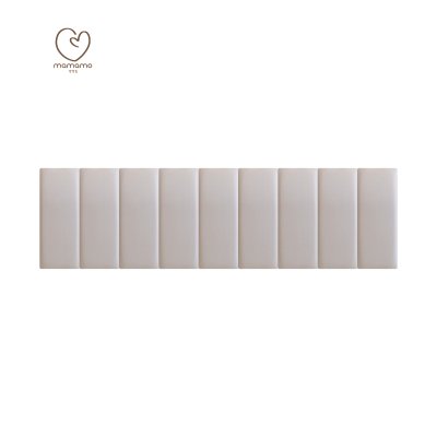 แผ่นกันกระแทกผนัง สี Almond 9 แผ่น