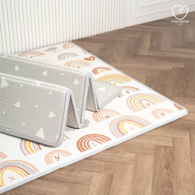 แผ่นรองคลาน Mamamo แบบพับ หนา 1.5 cm. ขนาด 180x200 cm.