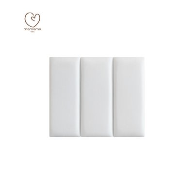 แผ่นกันกระแทกผนัง สี Snow 3 แผ่น