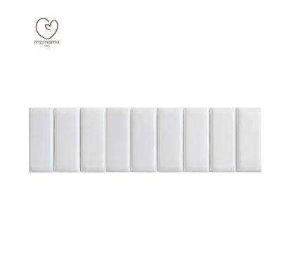 แผ่นกันกระแทกผนัง สี Snow 9 แผ่น