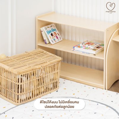 ชั้นวางของเล่นเด็ก Mamamo เฟอร์นิเจอร์สำหรับเด็ก