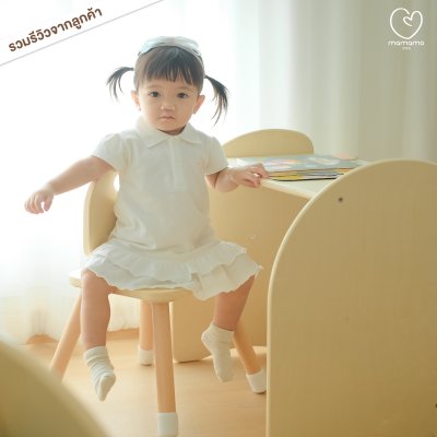 ชุดโต๊ะและเก้าอี้เด็ก Mamamo เฟอร์นิเจอร์สำหรับเด็ก