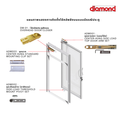 ADM001 ชุดหางปลา (Diamond)