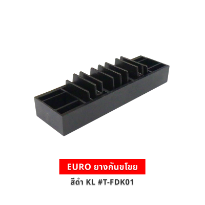 EURO ยางกันขโมย สีดำ KL #T-FDK01