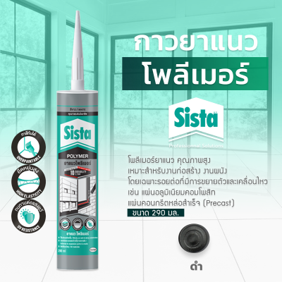 ชีสต้า โพลีเมอร์ยาแนว 290 มิลลิลิตร