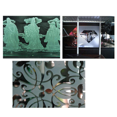 กระจกพ่นทราย