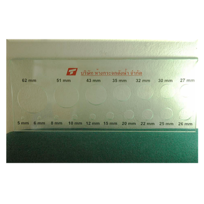 กระจก เจาะรู ,บาก