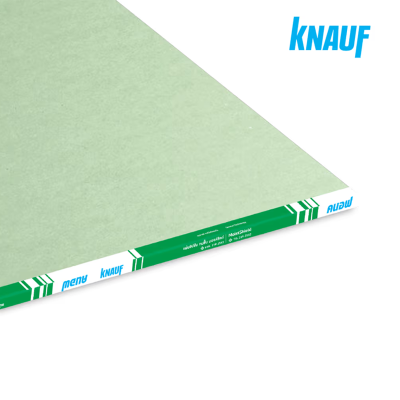 แผ่นยิปซัมคนอฟ ทนชื้น 9มม. ขอบลาด 120×240ซม.