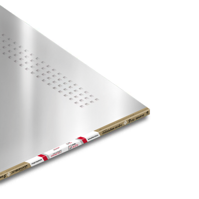 แผ่นยิปซัมเวเทอร์บล็อค แบบเรียบW1-ลาด 9มม.