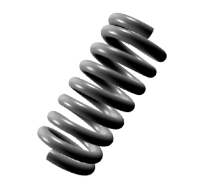 SSC-0120B-SS20 (OD1.2 X W0.2 X FL2.7 X SUS) Compression Spring