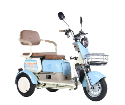 สามล้อไฟฟ้า รุ่น VIZH-D1-BROWNCREAM