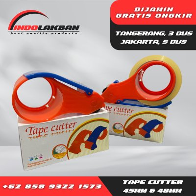 INDOLAKBAN Dispenser / Cutter / Alat Pemotong Lakban - 2 inch 45 48 mm
