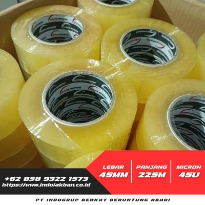 Lakban Bening 45mm x 250y x 45u