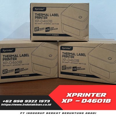 XPRINTER XP D4601B - Printer Thermal Label Sticker / Barcode / Resi - USB BLUETOOTH - TIPE XP-D4601B XPD4601B