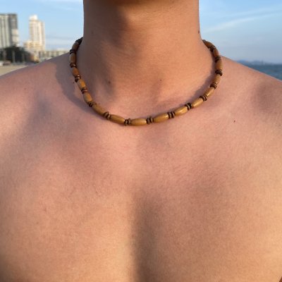 Smoke Wood Neckalce