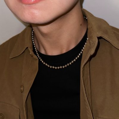 Metal Ball Necklace