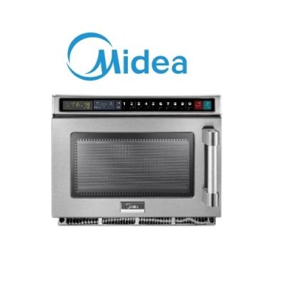 midea 1300W microwave oven with 17-litre capacity, ideal for commercial kitchens