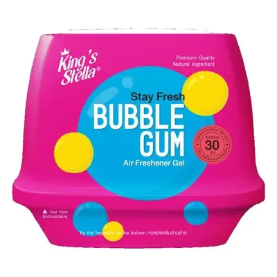 KINGS STELLA เจลปรับอากาศ สเตย์เฟรช กลิ่นบับเบิ้ลกัมม์ 180 กรัม