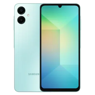 โทรศัพท์มือถือ SAMSUNG A06 (4+64GB,SM-A065FLGDTHL) Light Green