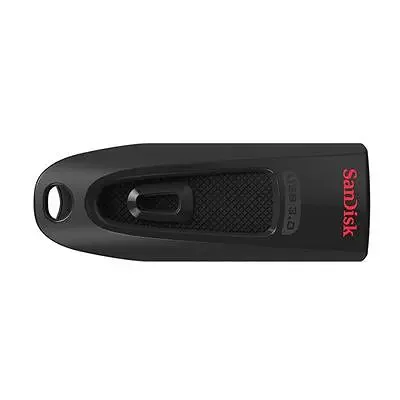 แฟลชไดร์ฟ Sandisk Cruzer Ultra 32GB ดำ (CZ48)