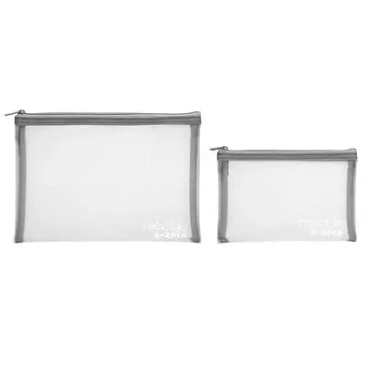 กระเป๋าตาข่าย A5+A6 เทา (แพ็ค2ใบ) ME.STYLE WB-006GR กระเป๋าตาข่าย A5+A6 เทา (แพ็ค2ใบ) ME.STYLE WB-006GR