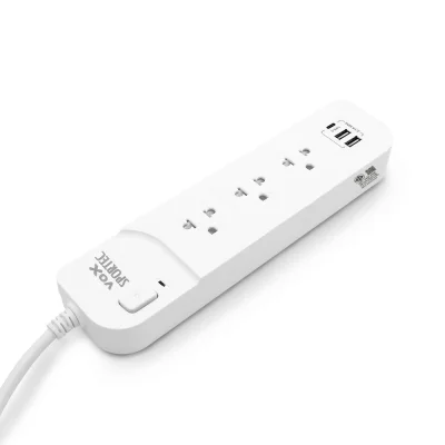 ปลั๊กไฟ VOX SPORTTEC SG-131C 3Outlet 1Switch 2USB+1C 5M 2.1A (3Y)