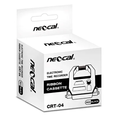 ผ้าหมึก สีดำ/แดง นีโอแคล CRT-04