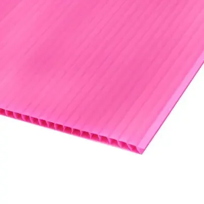 แผ่นฟิวเจอร์บอร์ด หนา 3 มม. PLANGO ขนาด 65x122 ซม. สีชมพู