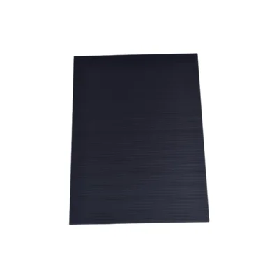 แผ่นฟิวเจอร์บอร์ด หนา 3 มม. PLANGO ขนาด 65x80 ซม. สีดำ