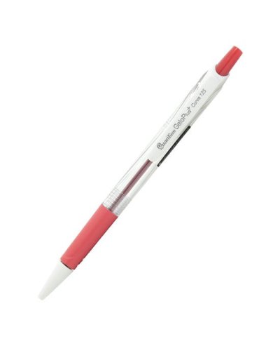 ปากกาเจล ควอนตั้ม เจลโล่พลัสเคิร์ฟ No.125 0.5 สีแดง