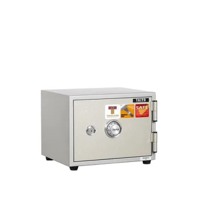 ตู้นิรภัย Taiyo  ขนาด 35 กก. ชนิด 1 รหัส 1 กุญแจ กันไฟ 1 ชม. / TS300K1C / เทา ตู้นิรภัย Taiyo  ขนาด 35 กก. ชนิด 1 รหัส 1 กุญแจ กันไฟ 1 ชม. / TS300K1C / เทา