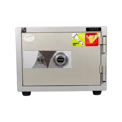 ตู้นิรภัย Taiyo   51 กก.  รุ่น TS377K1C ขนาด 48 ซม. สีเทา - ครีม ตู้นิรภัย Taiyo   51 กก.  รุ่น TS377K1C ขนาด 48 ซม. สีเทา - ครีม