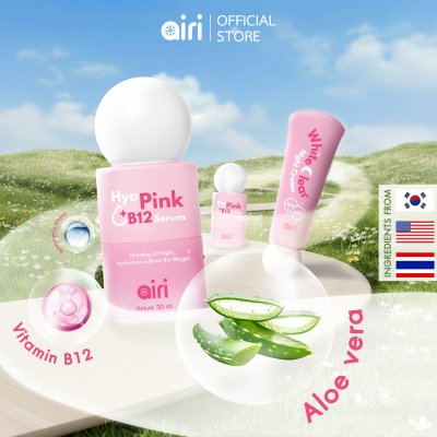Hya Pink B12 Serum + White Clear Night Cream