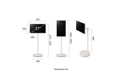 LG StanbyME2 รุ่น 27LX6TDGA | Super Portable Screen | Motion Art