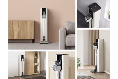 เครื่องดูดฝุ่น LG CordZero™ รุ่น A9T-ULTRA แบบด้ามจับ All-in-One Tower พร้อม Smart WI-FI control ควบคุมสั่งงานผ่านสมาร์ทโฟน (่มีหัวถูพื้น)