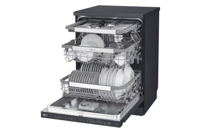 เครื่องล้างจาน DFC335HM สีดำ พร้อมฟีเจอร์ Wi‑Fi Control (ThinQ)