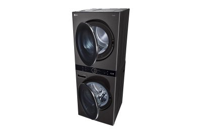 WashTower ซักผ้า 21 กก. และอบ 16 กก. รุ่น WT2116SHBB ระบบ AI DD™ พร้อม Smart WI-FI control ควบคุมสั่งงานผ่านสมาร์ทโฟน