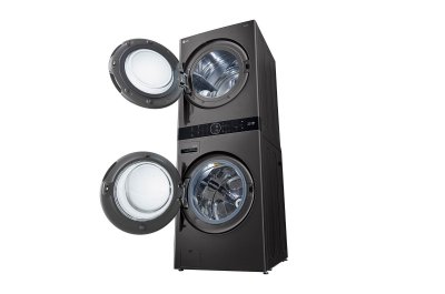 WashTower ซักผ้า 21 กก. และอบ 16 กก. รุ่น WT2116SHBB ระบบ AI DD™ พร้อม Smart WI-FI control ควบคุมสั่งงานผ่านสมาร์ทโฟน