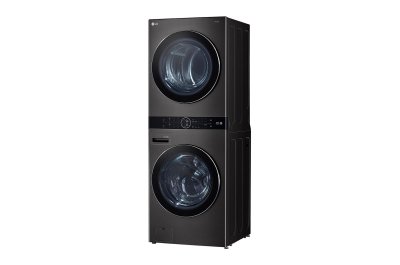 WashTower ซักผ้า 21 กก. และอบ 16 กก. รุ่น WT2116SHBB ระบบ AI DD™ พร้อม Smart WI-FI control ควบคุมสั่งงานผ่านสมาร์ทโฟน