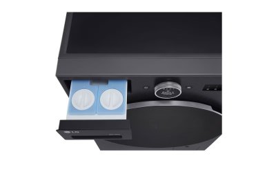 (ซักและอบร้อน) เครื่องซักผ้าฝาหน้า ซัก 20 กก. / อบ 10 กก. F2520RNTB ระบบ AI DD™
