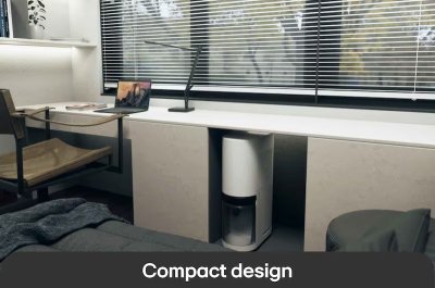 เครื่องลดความชื้น LG PuriCare Dehumidifier  รุ่น DD23GMWE1 23 ลิตร