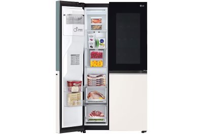 ตู้เย็น Instaview Side by Side 22.4 คิว GC-X257CMEW Smart Inverter Compressor™