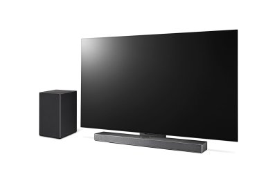 ลำโพง SoundBar รุ่น SC9S | Sound Power 400 Watts 3.1.3 Ch | Triple Up-firing | Perfect Matching with OLEDC Series