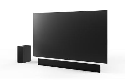 (ติดตั้งแบบติดผนังเท่านั้น) ลำโพง SoundBar รุ่น SG10TY | 3.1 Ch 420W | Dolby Atmos | One Wall Design