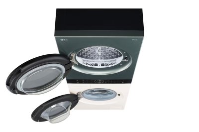 Wash Tower ซักผ้า 14 กก. และอบผ้า 10 กก. รุ่น WT1410NHEG ระบบ AI DD™ พร้อม Smart WI-FI control ควบคุมสั่งงานผ่านสมาร์ทโฟน