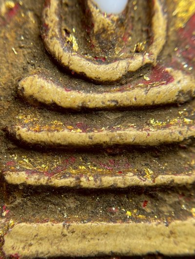 พระสมเด็จพิมพ์ใหญ่ หลังระฆัง ลงรักปิดทอง กรุวังหน้า สมเด็จโตปลุกเสก