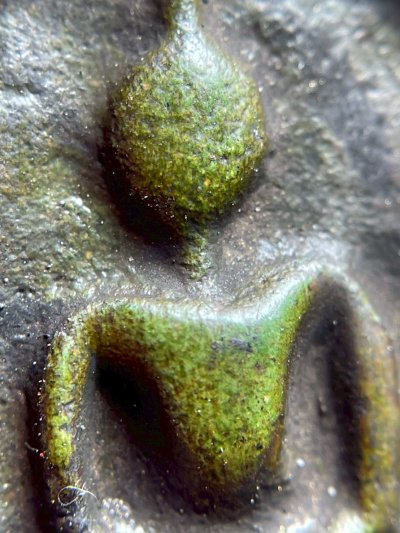 พระสมเด็จพิมพ์สามพี่น้อง หลังตะกรุดทอง 9 ดอก กรุวังหน้า สมเด็จโตปลุกเสก